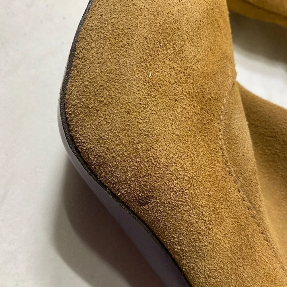 MOJO Moxy Tan Suede Tall Boots 8